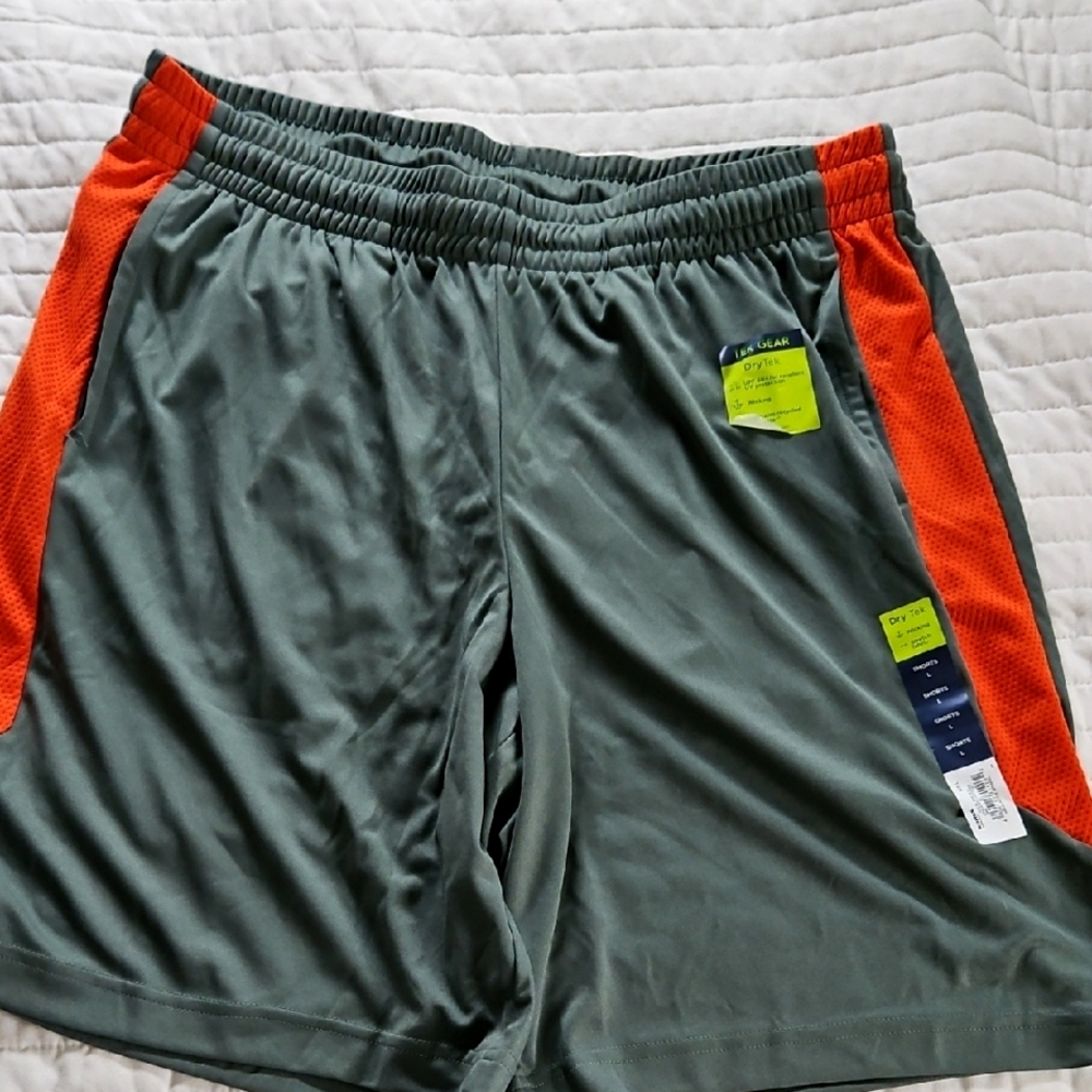Tek GEAR Mens Athletic DryTek Shorts Large